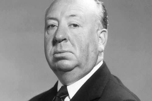 headshot of alfred hitchcock